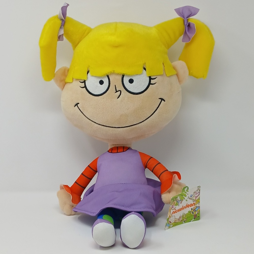 Rugrats Nickelodeon‎ Angelica Pickles Plush Large 17" Soft Toy With Tags
